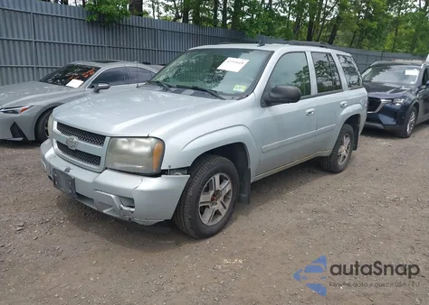 2007 Chevrolet Trailblazer Lt из США, поврежденный, VIN 1GNDT13S972197753